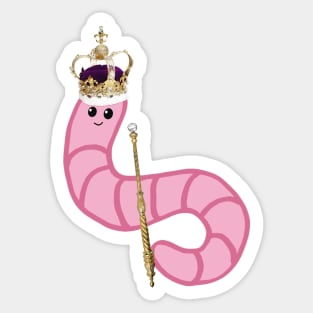 worm (king) Sticker